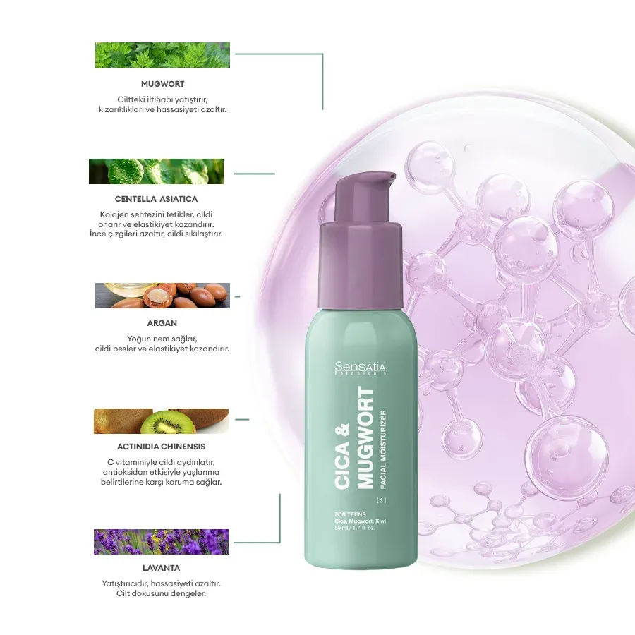 Cica & Mugwort Yüz Nemlendiricisi