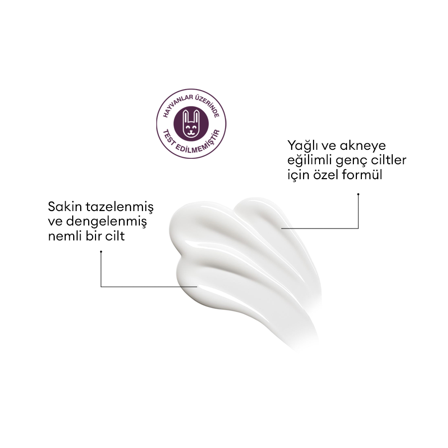 Yağlı ve Akne Eğilimli Genç Ciltler için Doğal Nemlendirici - Yatıştırıcı 50ml - Cica & Mugwort