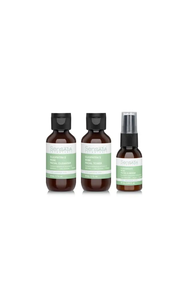 Doğal Cilt Bakım Rutini Seti - Tüm Ciltler - Yüz Temizleyici 50ml - Yüz Toniği 50ml - C-Serum 20ml