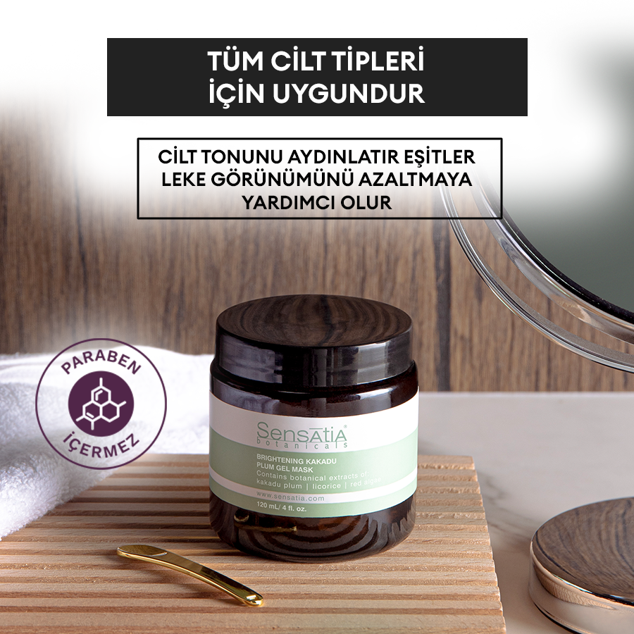 Parlatıcı ve Eşitleyici Kakadu Eriği Özlü Yüz Jel Maske